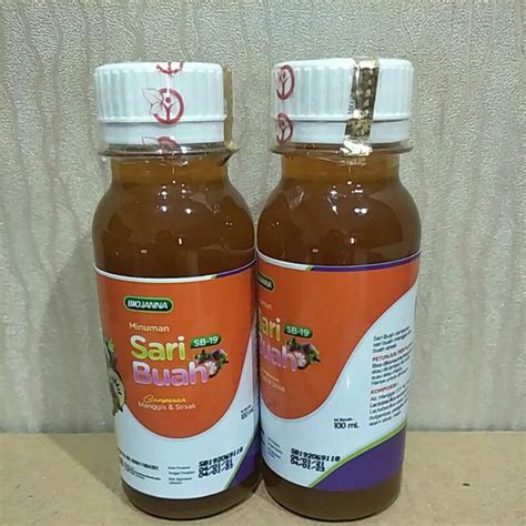 Jual Sari Buah Biojanna Sari Buah Probiotik Minuman Sehat Imun Tubuh