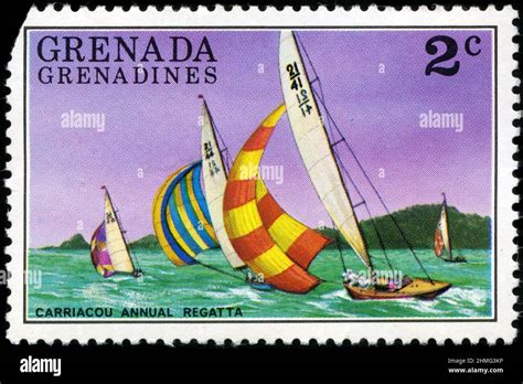 Postage Stamp From Grenada Grenadines In The Tourism Series Issued In