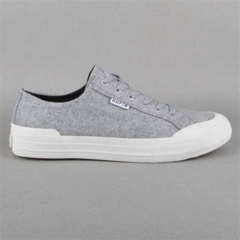 Huf Classic Lo Skate Shoes Heather Grey Skate Shoes From Native