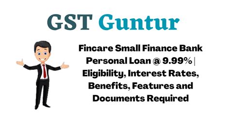 Fincare Small Finance Bank Personal Loan 999 Eligibility