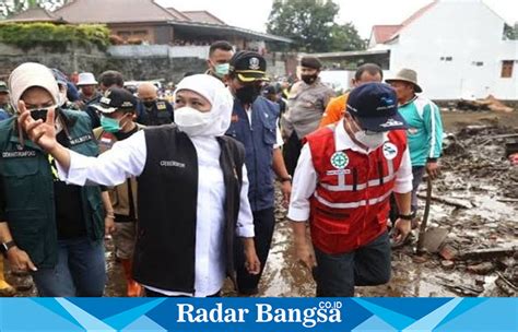 Kewaspadaan Dan Mitigasi Bencana Pesan Khofifah Di Hari Kesiapsiagaan