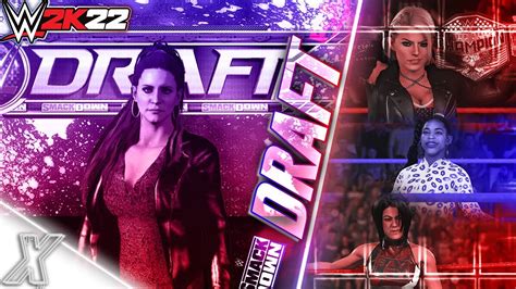 Wwe 2k22 Womens Universe Mode Draft Ps4 Youtube