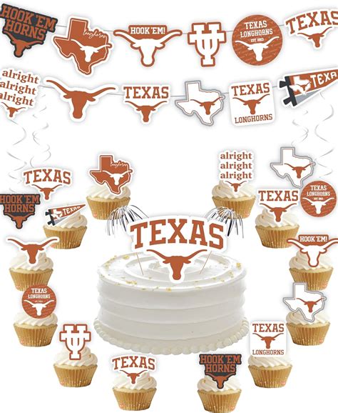 Amazon Texas Party Supplies Pieces For University Of Texas