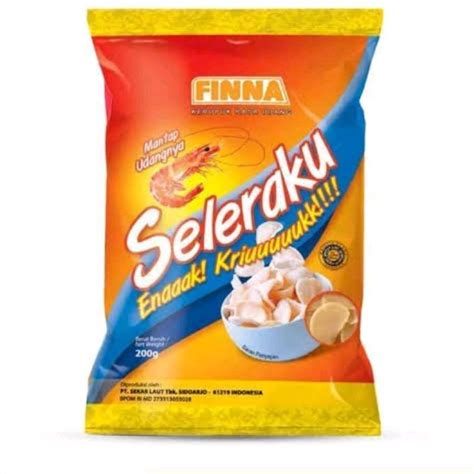 Jual Finna Kerupuk Udang Seleraku Gr Shopee Indonesia