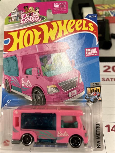 Mavin Hot Wheels Pink Barbie Dream Camper Hw Metro B