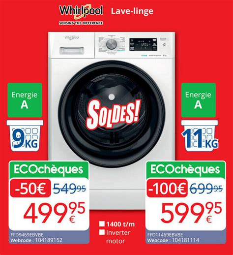 Lave Linge 9 Kg Promotie Bij Eldi