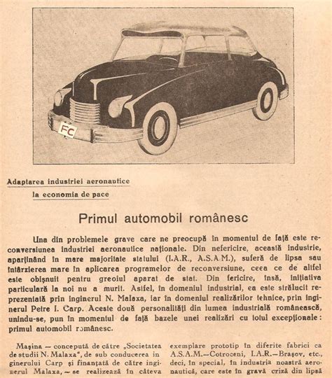 About Romanian Malaxa 1 Kleinstwagen