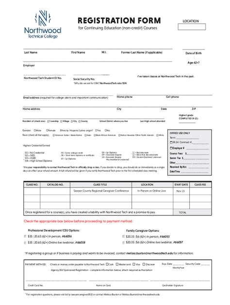 Fillable Online Seminar Convention Registration Form Templatejotform