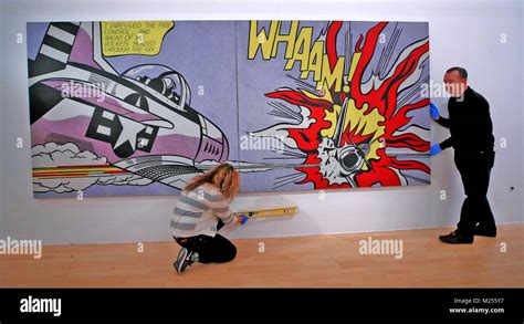 Roy Lichtenstein S Whaam 1963 Goes On Display At Tate Liverpool As The