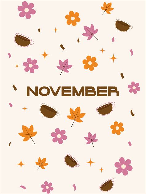 November Wallpaper | Threeologie