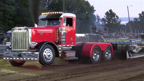 Truck Pulling Ground Pounding Limited Pro Stock Semi Trucks