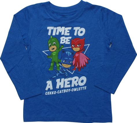 Pj Masks Time To Be Heros Toddler T Shirt