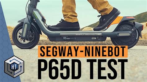 Segway Ninebot P65D Test Bester Pendler E Scooter 2023 REVIEW YouTube