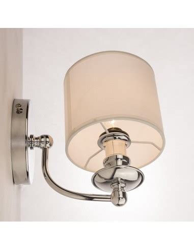 Kinkiet Abu Dhabi W Wh Cosmo Light Elegancka Lampa Cienna Chrom