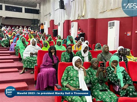 12 Photos Mawlid 2023 La Visite Du Président Macky Sall à Tivaoune