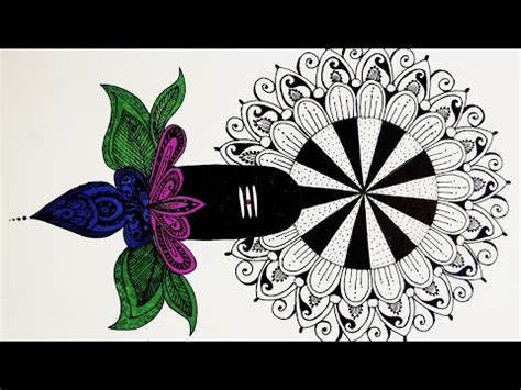 How To Draw Mandala For Beginners Easy Shivling Mandala Art Lord