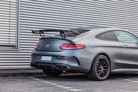 Mercedes C63 AMG Coupe C205 Carbon Rear Wing Rear Spoiler Luethen