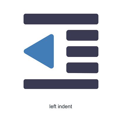 left indent stock illustration  image  concepts