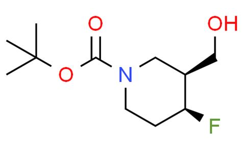 Cis Tert Butyl 4 Fluoro 3 Hydroxymethyl Piperidine 1 Carboxylate