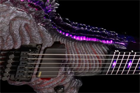 Esp Made A 52000 Godzilla Guitar And It Looks Kinda Awesome