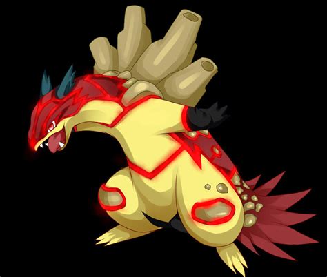 Project Fakemon Mega Typhlosion By Erik Karasu On Deviantart