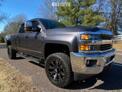 2016 Chevrolet Silverado 2500 HD 20x9 0mm Hartes Metal Offroad Strike