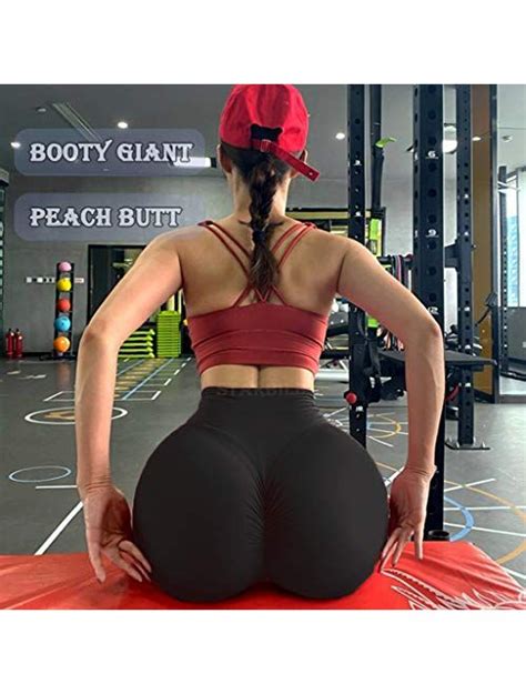 Buy Starbild Women High Waist Scrunch Ruched Butt Lifting Leggings With