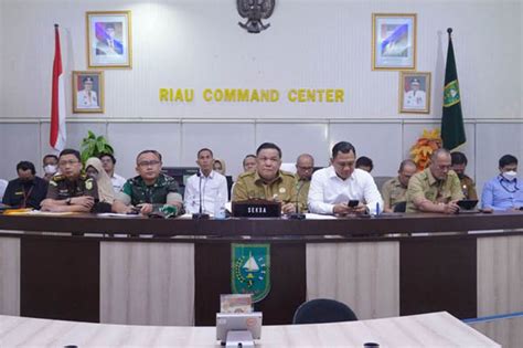 GoRiau Antisipasi Inflasi Pemprov Riau Kembali Ikuti Rakor Bersama