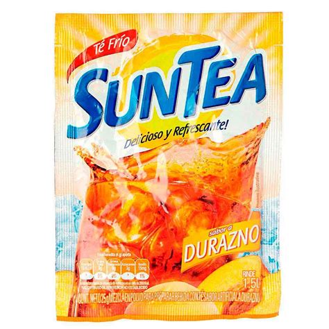 Suntea Té en Polvo Sabor a Durazno Rappi