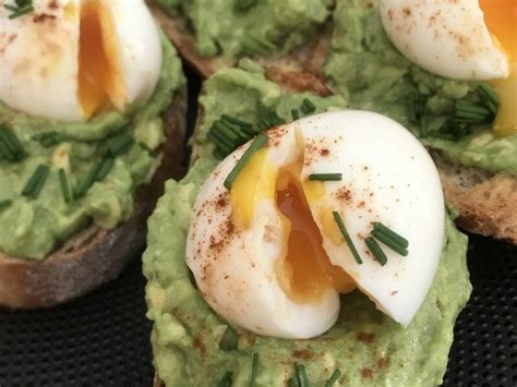 Tartine Avocat Et Oeuf Mollet Au Thermomix Cookomix