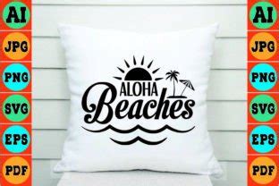 Aloha Beaches Graphic By Anwarhossinbd83 Creative Fabrica