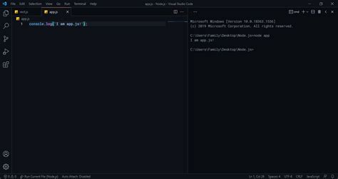 Visual Studio Code How To Automatically Run A Node Js Program Using