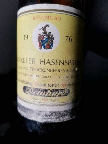 Deinhard Winkeler Hasensprung Riesling Trockenbeerenauslese Vivino Us