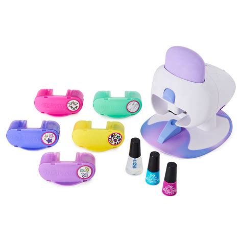 Cool Maker Go Glam Nail Stamper Salon For Manicures And Pedicures With 5 Patterns And Nail