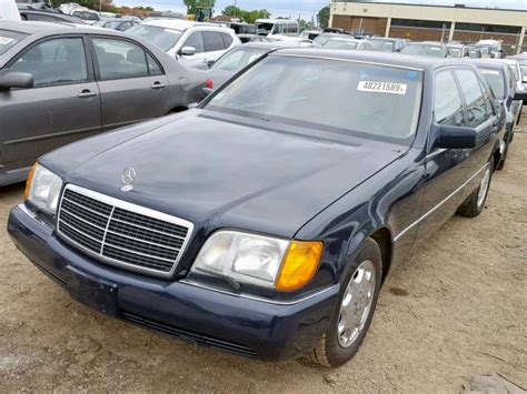 1992 Mercedes Benz 600 Sel For Sale At Copart Wheeling Il Lot