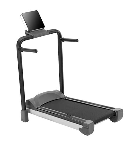 Premium Photo Treadmill Isolated On White Background