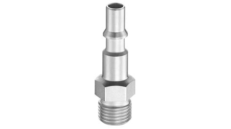 Crp 066151p2 Prevost Treated Steel Male Plug For Pneumatic Quick Connect Coupling G 1 4 Male