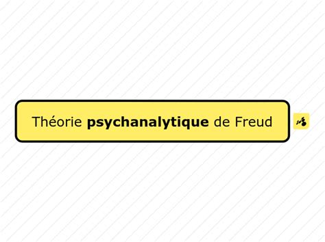 Théorie psychanalytique de Freud Mind Map