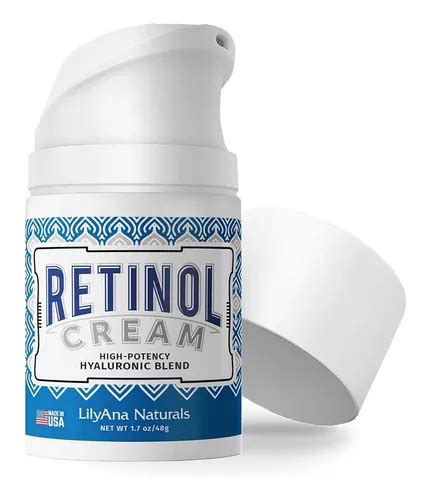 Creme Hidratante De Retinol Lilyana Nturals Para Rosto E Olhos Tipos