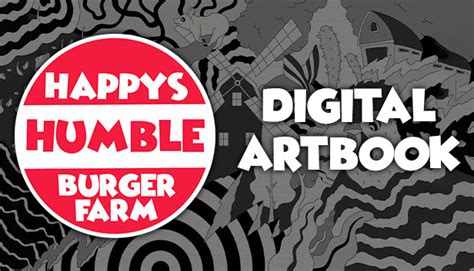 Happys Humble Burger Farm Digital Artbook On Steam