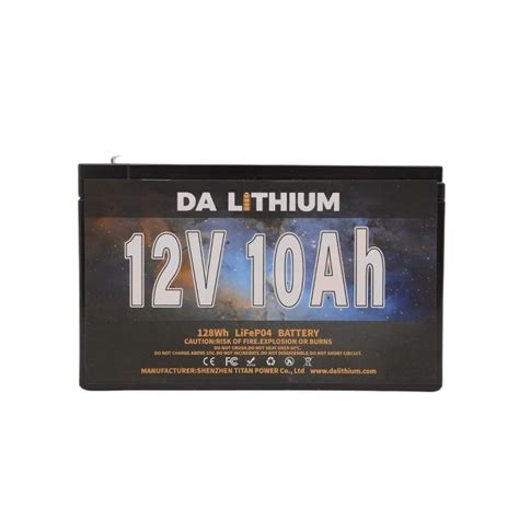 V Ah Lithium Lifepo Deep Cycle Rechargeable Battery