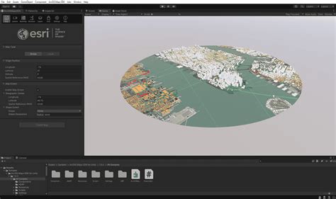 Display A Map Ui Arcgis Maps Sdk For Unity Esri Developer