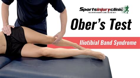 Ober S Test Iliotibial Band Tightness ITB YouTube