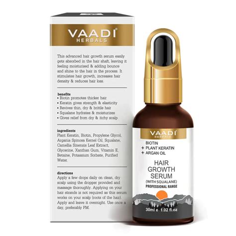 VAADI Biotin Plant Keratin Hair Growth Serum 30 ml Kinaun कन