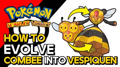 Pokemon Scarlet Violet How To Evolve Combee Into Vespiquen How To