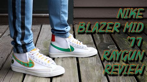 Nike Blazer Mid Raygun On Feet Review W Sizing Youtube