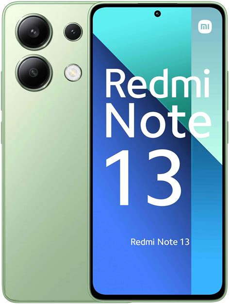 Смартфон Xiaomi Redmi Note 13 4G 8GB 256GB Mint Green MZB0G6JEU