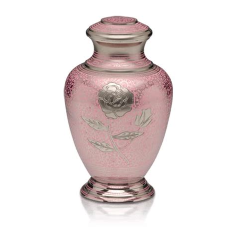 Pink Rose Adult Urn Greenfields Funerals 1300 69 79 89