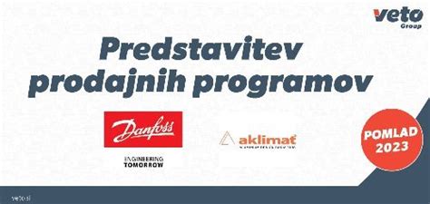 Vabljeni V Trgovine Veto Group Na Predstavitev Programov Danfoss In