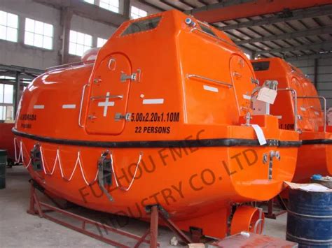 22 Persons Totally Enclosed Lifeboat With ABS BV CCS Ec Kr Nk